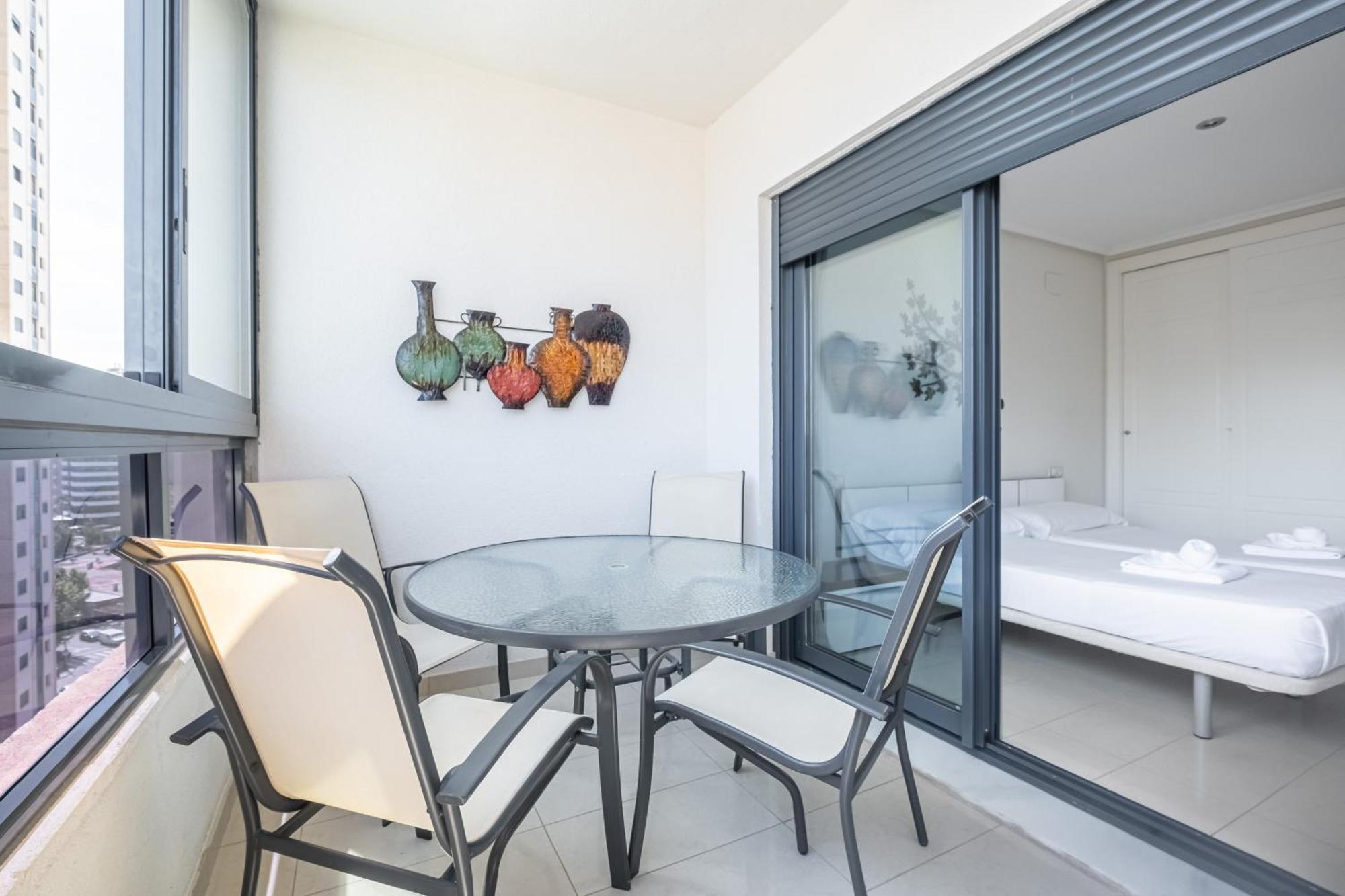 Gemelos 26 Resort Apartment 9-C Levante Beach ベニドルム エクステリア 写真