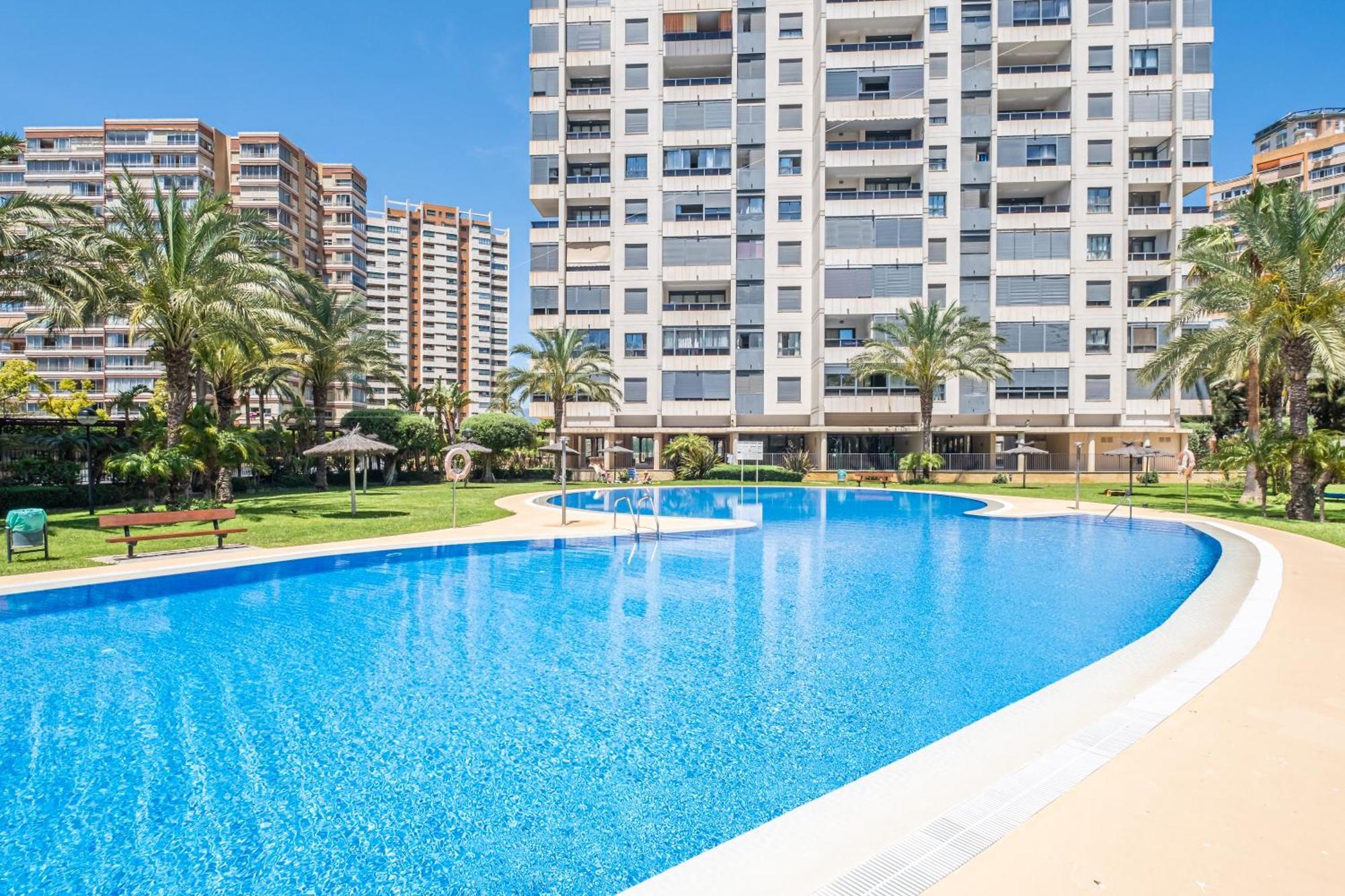 Gemelos 26 Resort Apartment 9-C Levante Beach ベニドルム エクステリア 写真