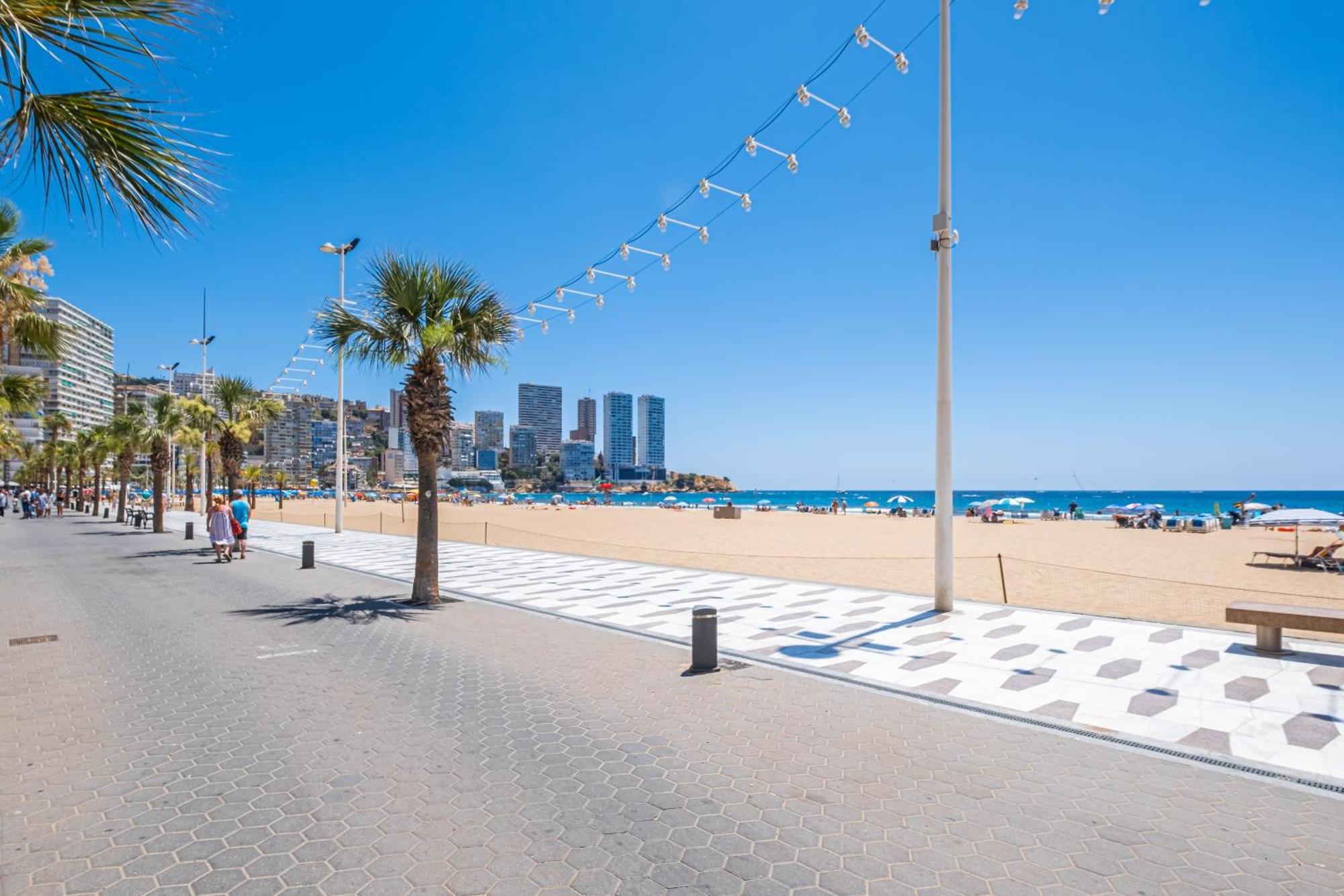 Gemelos 26 Resort Apartment 9-C Levante Beach ベニドルム エクステリア 写真
