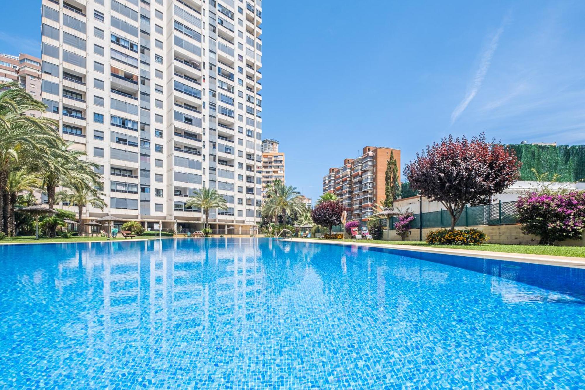 Gemelos 26 Resort Apartment 9-C Levante Beach ベニドルム エクステリア 写真