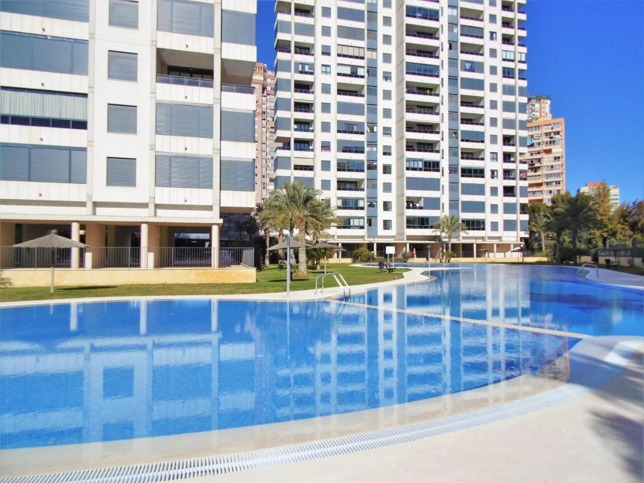 Gemelos 26 Resort Apartment 9-C Levante Beach ベニドルム エクステリア 写真